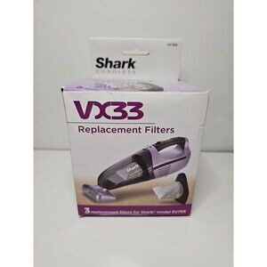 3 Shark VX33 Replacement Vacuum Filters SV769 Cordless Hand Vacuums Part XF769.